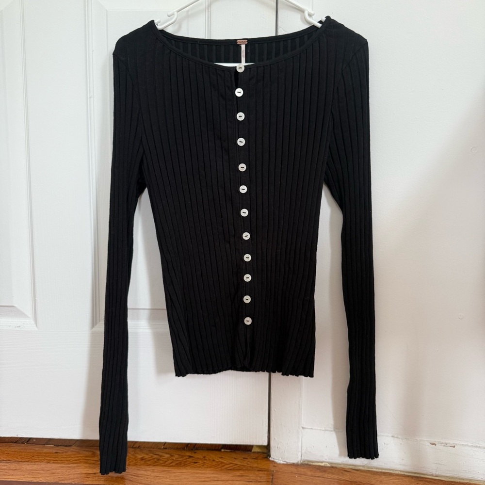Free People Tilly Long-Sleeve Cardi, XL